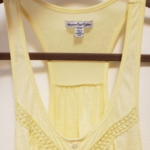 American Eagle Outfitters Yellow top
